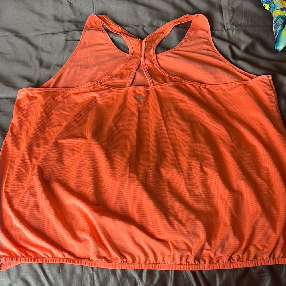 Tek Gear Orange Tank Top - Picture 3 of 3